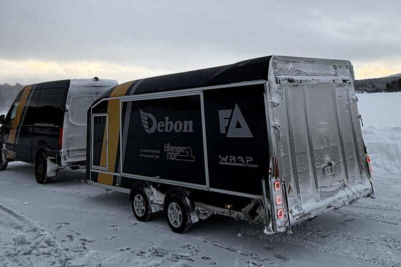 Debon Roadster 2000 biltransporter til Fredric Aasbø